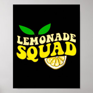 Limonaden-Team Lustig Für Stand Boss Zitronensaft Poster