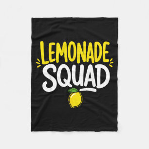Limonadenstand-Crew Limonaden-Mannschaft Fleecedecke