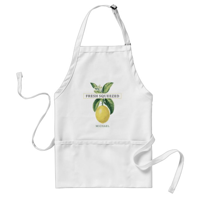 Limonadenstand Lemon Crew Vintage Schürze (Vorne)