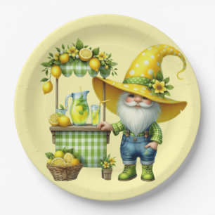 Limonadenstand Pappteller
