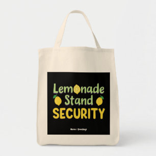 Limonadenstand-Sicherheit Funny Sommer Zitrus-CEO Tragetasche