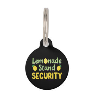 Limonadenstand-Sicherheit Lustiger Sommer Citrus C Haustiermarke