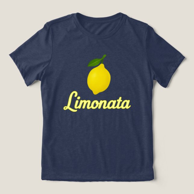 Limonata Tri-Blend Shirt (Design Vorderseite)