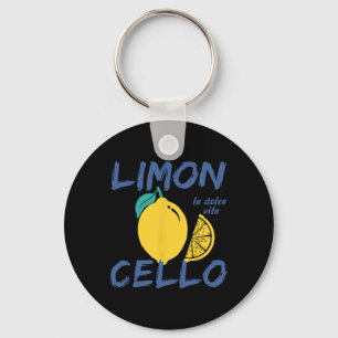 Limoncello Amalfi-Küste Italien Urlaub Preppy Zitr Schlüsselanhänger