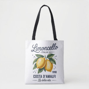 Limoncello Costa d'Amalfi La Dolce Vita-Tragetasch
