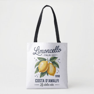 Limoncello Costa d'Amalfi La Dolce Vita-Tragetasch