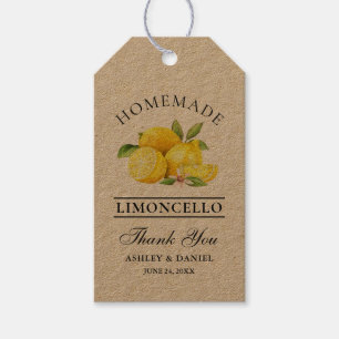 Limoncello dank Kraft Geschenkanhänger