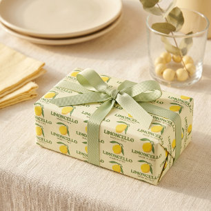 Limoncello Geschenkpapier