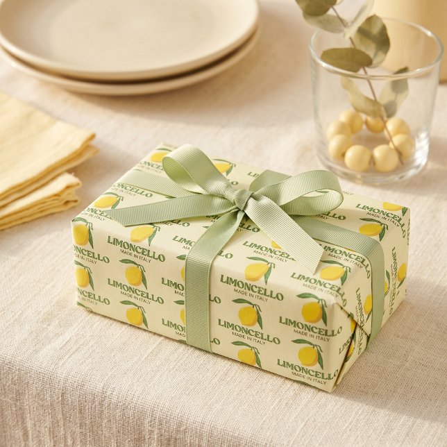Limoncello Geschenkpapier (Von Creator hochgeladen)