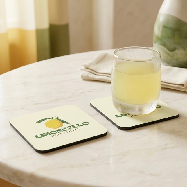 Limoncello Getränkeuntersetzer (Von Creator hochgeladen)