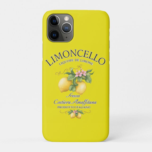 Limoncello Italien Amalfiküste Case-Mate iPhone Hülle (Rückseite)