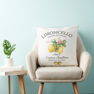 Limoncello Italien Amalfiküste Kissen