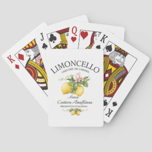 Limoncello Italien Amalfiküste Spielkarten