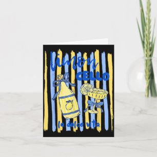 Limoncello la dolce vita Amalfiküste Zitrone Karte
