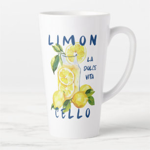 Limoncello La Dolce Vita Italy Liebhaber Milchtasse