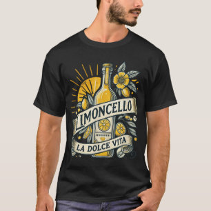 Limoncello La Dolce Vita Team Italien Amalfi Lemon T-Shirt