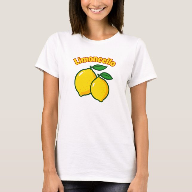 Limoncello Lemon | Funny Fruit T-Shirt (Vorderseite)