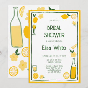 Limoncello Lemonade CUSTOM Brautparty Einladung