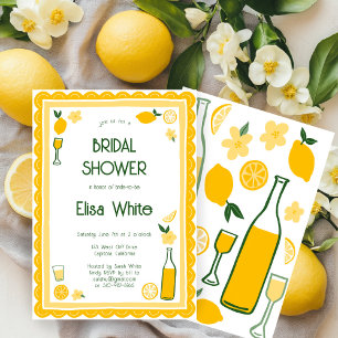 Limoncello Lemonade CUSTOM Brautparty Einladung