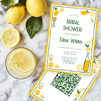 Limoncello Lemonade CUSTOM QR Brautparty