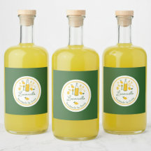 Limoncello Lemonade Lemon Kunsthandwerk CUSTOM