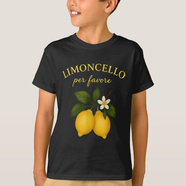 Limoncello Per Favore Italienische Shirts Für Frau (Vorderseite)