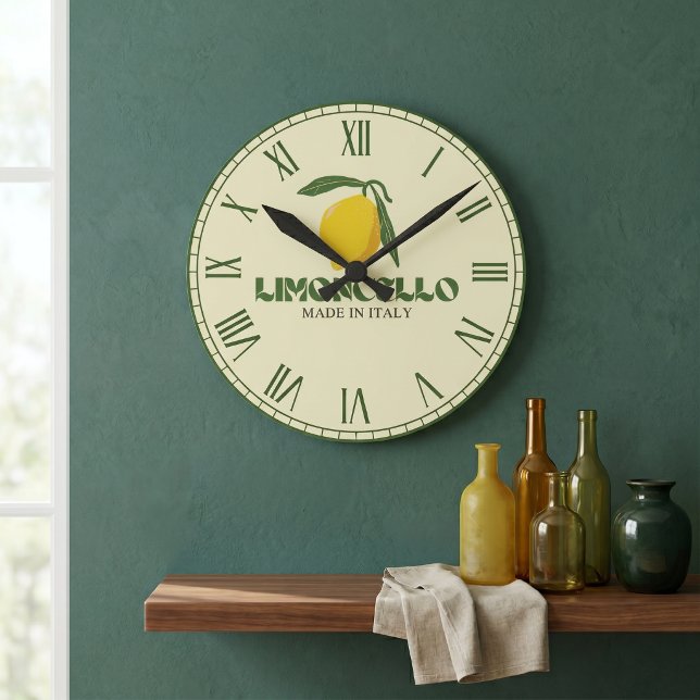 Limoncello Runde Wanduhr (Von Creator hochgeladen)