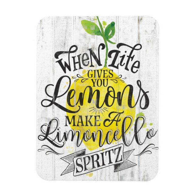 Limoncello Spritz Magnet (Vertikal)