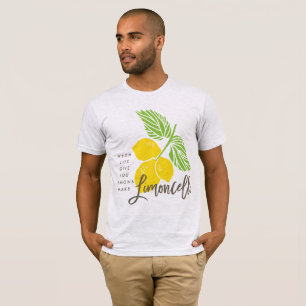 Limoncello T-Shirt, wenn das Leben Ihnen Zitronen  T-Shirt