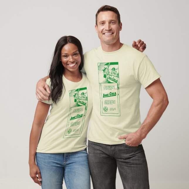 Limone Abbildung Cola 1919 Vintag T-Shirt (Unisex)