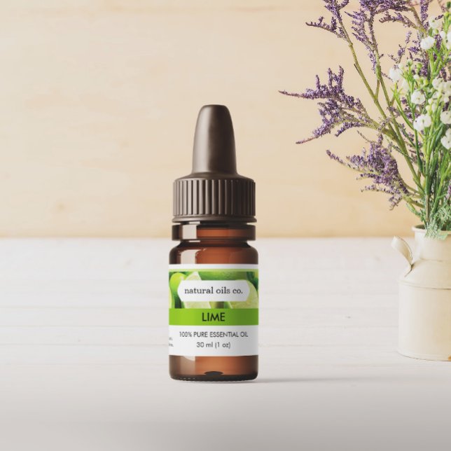 Limone ätherische Öle Duftflasche Aufkleber (Von Creator hochgeladen)