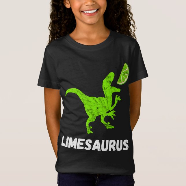 Limone Dinosaurier Lemon Fruit Lemonade Cocktailba T-Shirt (Vorderseite)