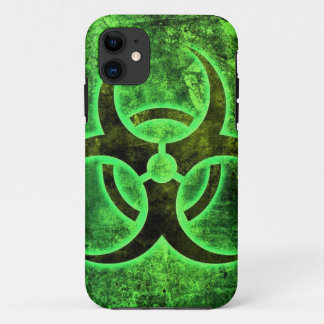 Limone grüne Bio-Gefahrnspezieller Entwurf iPhone 11 Hülle