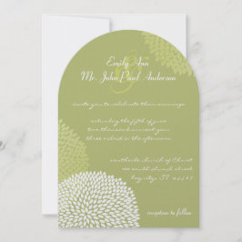 Limone Hochzeit der Blumen Einladung