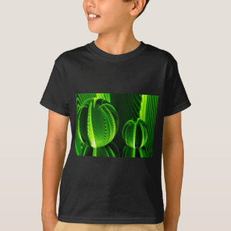 Limone Linien in zwei Bällen T-Shirt