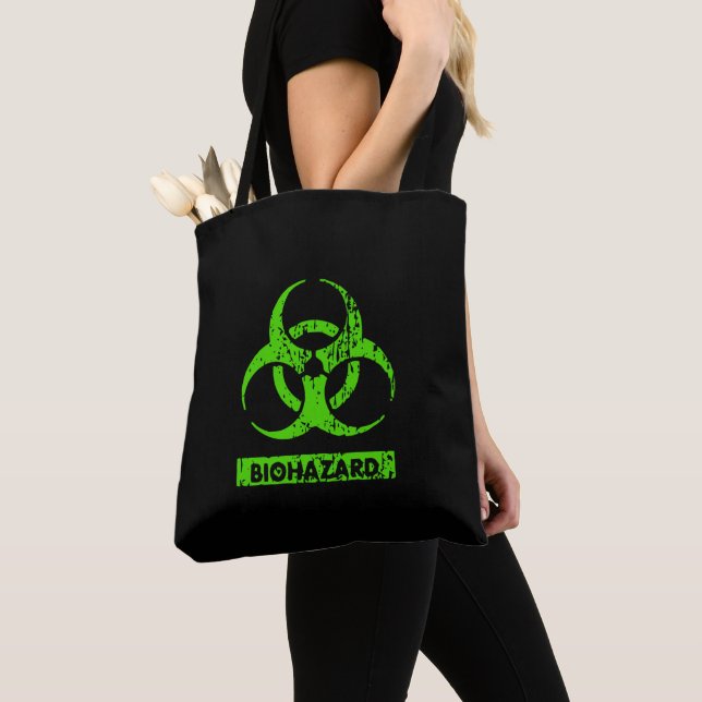 Limone Neon Green Bio-Hazard-Chemikalien Graphic (Von Nahem)