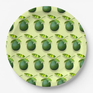 Limone Papierplatte Pappteller