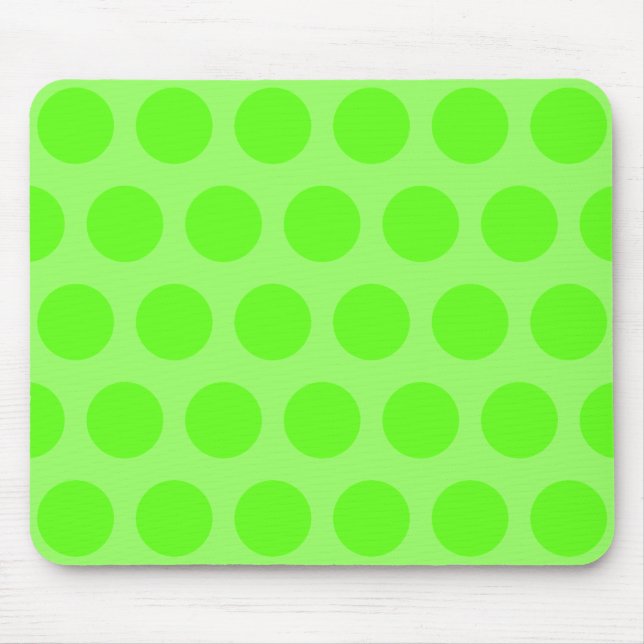 Limone Punkte Mousepad (Vorne)