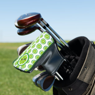 Limone Scheiben auf White Citrus Sommer Personalis Golf Headcover