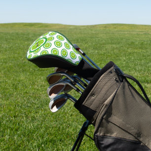 Limone Scheiben auf White Citrus Sommer Personalis Golf Headcover