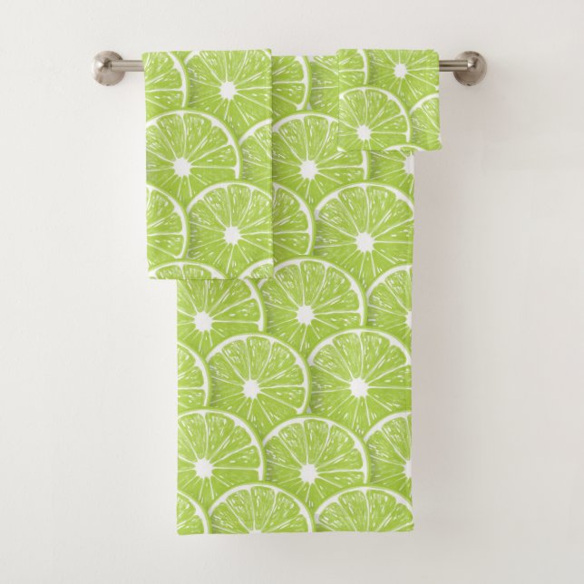 Limone Scheiben Badhandtuch Set (Insitu)