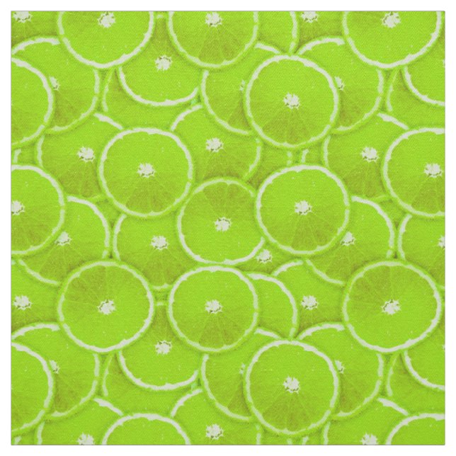 Limone Scheiben Stoff (Muster)