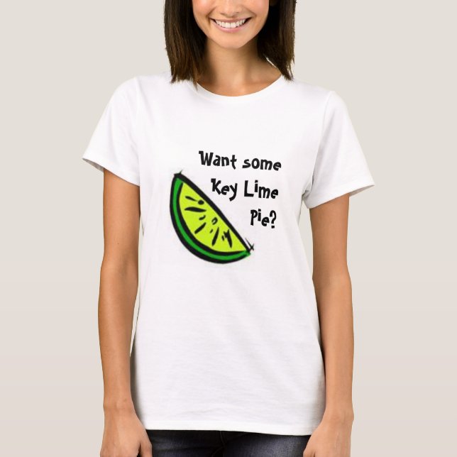 Limone Schlüsseltorte T-Shirt (Vorderseite)