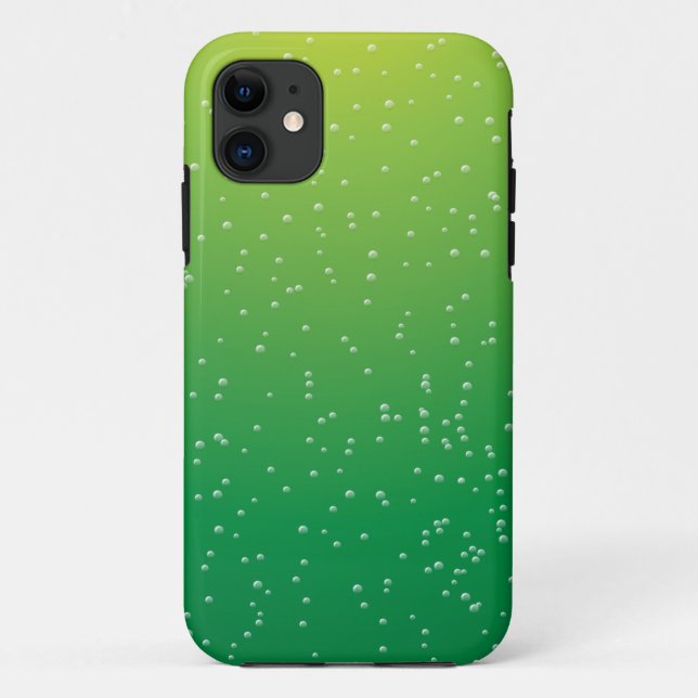 Limone Soda mit winzigen Bläschen Kunst Case-Mate iPhone Hülle (Rückseite)
