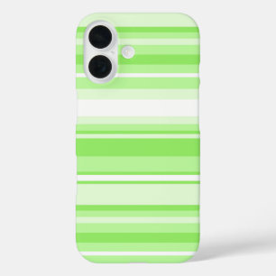 Limone Streifen iPhone 16 Hülle