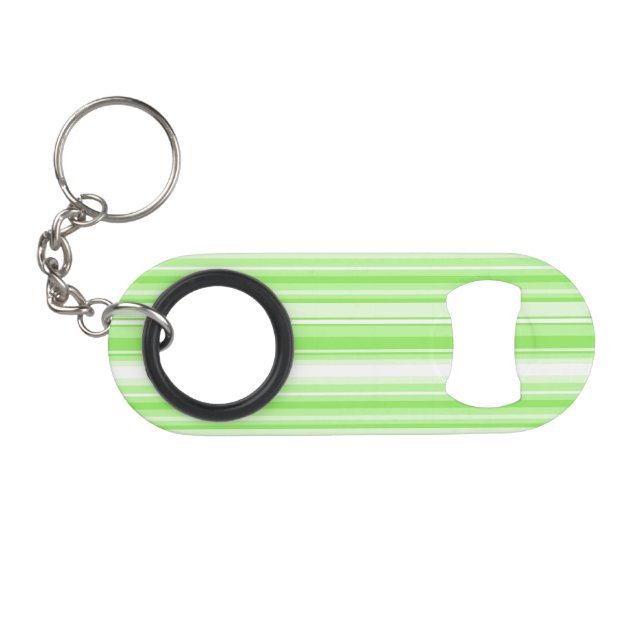Limone Streifen Mini Flaschenöffner (Vorderseite (Horizontal))