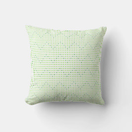 Limone und grüne Zickzack Muster Dots Pillows Kissen