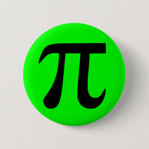 Limone und schwarze Pi-Taste Button