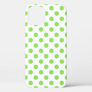 Limone und weiße Polka-Punkte Case-Mate iPhone Hülle