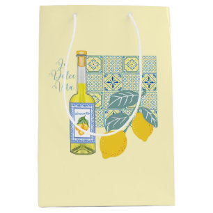 Limonen-Farm Retro Mittlere Geschenktüte